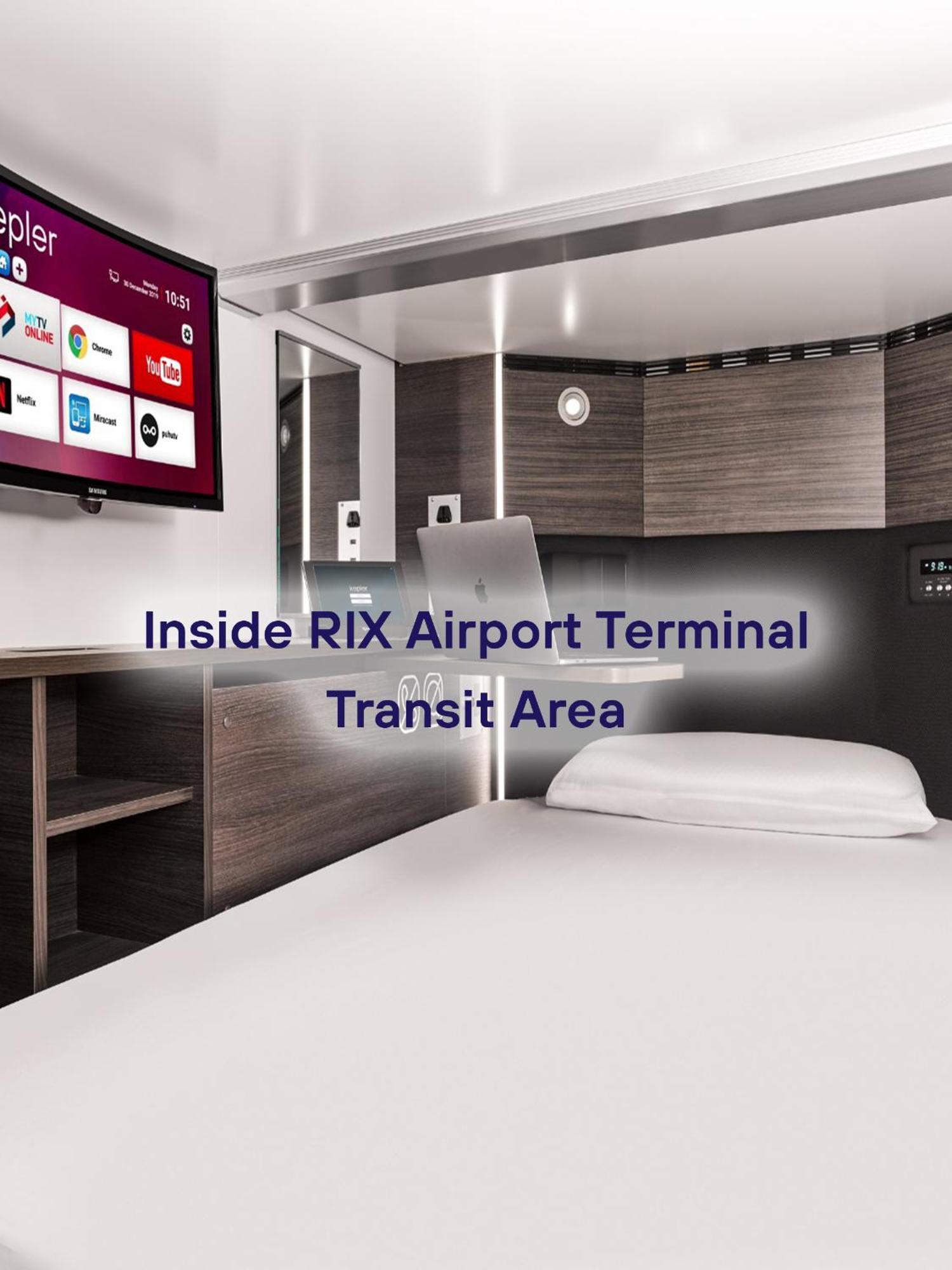 Kepler Club Riga Airport Hotel - Airside Eu Transit Area Ieki エクステリア 写真